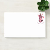 Funny Romantic Sloth Smile Post-it® Notes (Kantoor)