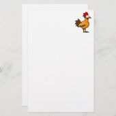 Funny rooster briefpapier (Voorkant / Achterkant)
