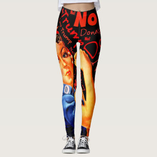 Funny "Rosie" en "No Trump" Leggings