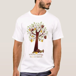 Funny Rotten Apple Family Tree T-shirt