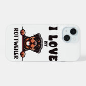 Funny Rottweiler Chien (Verso Horizontal)