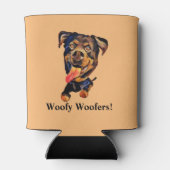 Funny Rottweiler Dog Koelbox Blikjeskoeler (Achterkant)