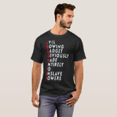 Funny Rowing - Ergometer Quote Classic T-Shirt (Voorkant volledig)