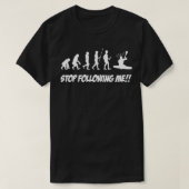 Funny Rowing Evolution T-shirt (Design voorkant)