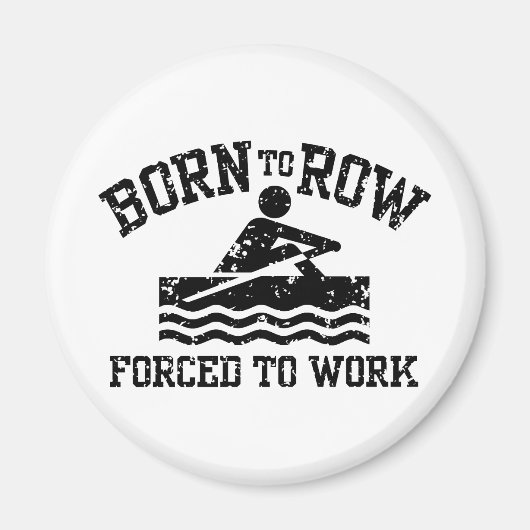 Funny Rowing Magneet (Voorkant)