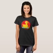 Funny Rubber Duckie, No Ducks Given, Rubber Duck, T-shirt (Voorkant volledig)