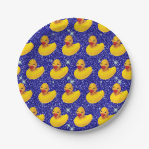 Funny Rubber Ducks Yellow Duckie Boerderij Dierenv Papieren Bordje