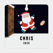 Funny Rugby collection ornement en céramique (Verso)