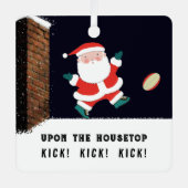 Funny Rugby collection ornement en céramique (Recto)