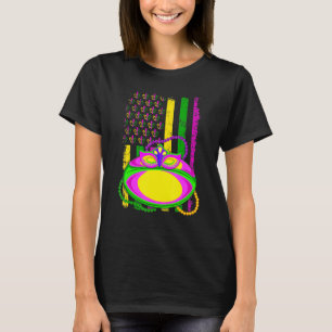 Funny Rugby Jester Pet Mardi Gras T-shirt