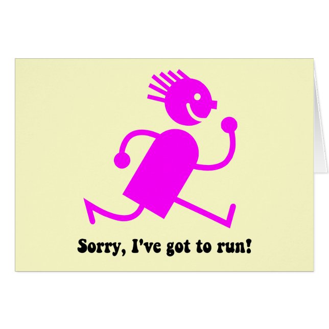 Funny run (Voorkant Horizontaal)