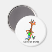 Funny run magneet (Voorkant / Achterkant)