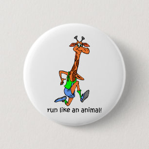 Funny run ronde button 5,7 cm