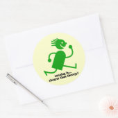 Funny run ronde sticker (Envelop)