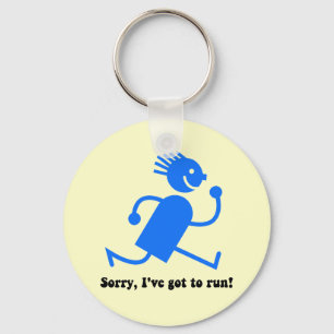 Funny run sleutelhanger