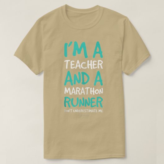 Funny Running Tanks Running Teacher Marathon Cadea (Design devant)