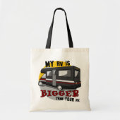 Funny RV Camping Canvas tas (Voorkant)