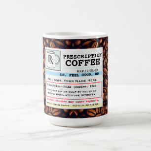 Funny RX Coffee Mok