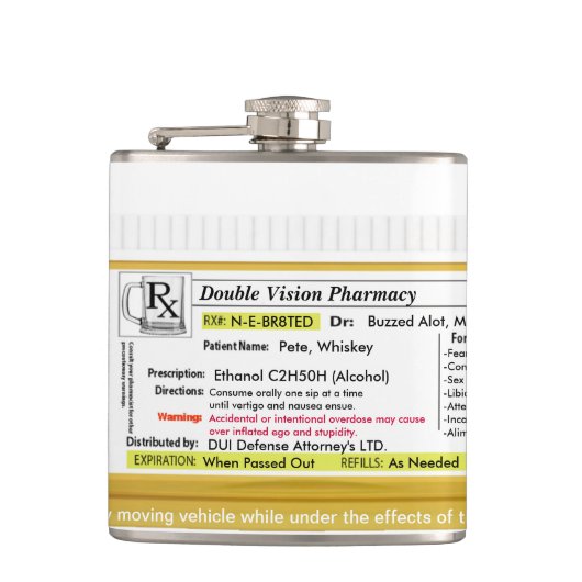 Funny RX Heupfles (Voorkant)