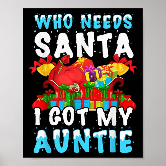 Funny S For New Aunts From Nieces And Nephews Quot Poster (Voorkant)