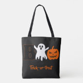 Funny Sac fourre-tout d'Halloween Boo (Dos)