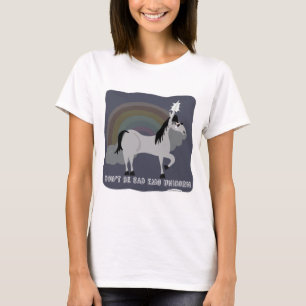 Funny Sad Emo Unicorn T-shirt