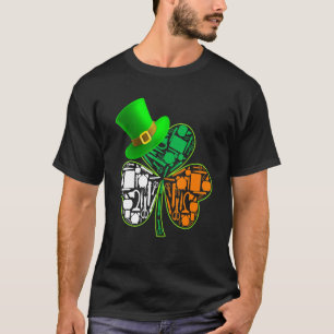 Funny Saint Patrick S Day Teacher Shamrock Pet Iri T-shirt