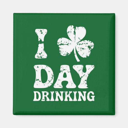 Funny Saint Patricks Day Party St Pats Funny Drink Magneet (Voorkant)