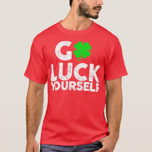 Funny Saint Patricks Day TShirt for Adult Mannen W