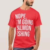 Funny Salmon Vist Shirt (Voorkant)