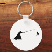 Funny Samurai Kendo Vist Sleutelhanger (Voorkant)