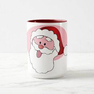Funny Santa aangepaste mok - kies stijl, kleur