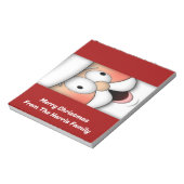 Funny Santa Christmas Snoep Bar Wrappers Favoriete Notitieblok (Gedraaid)
