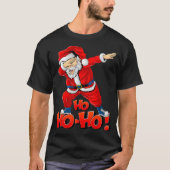 Funny Santa Claus Dab dansende kerstdanseres Gi T-shirt (Voorkant)