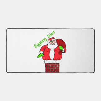 Funny Santa Claus Joke Fit Chimney Xmas Holiday Bureaumat