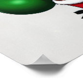 Funny Santa Claus Poster (Hoek)