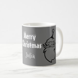 Funny Santa Cookies Whimsical Magical Snow Xmas Koffiemok