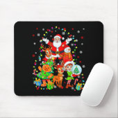 Funny Santa Elf Snowman Reindeer Gingerbread Chris Muismat (Met muis)