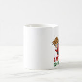 Funny Santa Mug – Santa’s Diet: Cookies & Cocoa (Centre)