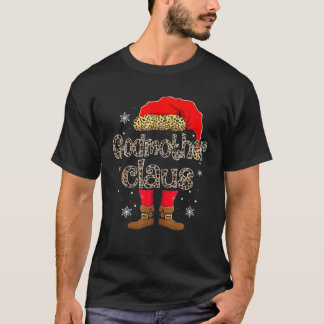 Funny Santa Nonnie Claus kerstwedstrijd familie T-shirt