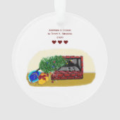 Funny Santa Ornament (achterkant)