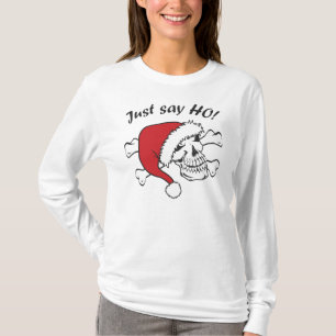 Funny Santa Skull T-shirt