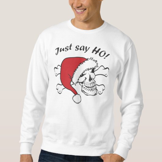 Funny Santa Skull Trui (Voorkant)