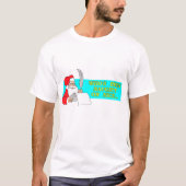 Funny Santa T-shirt (Voorkant)