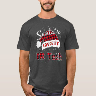 Funny Santa's favoriete kerstcadeautje T-shirt