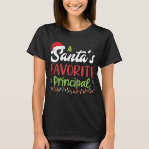 Funny Santa's favoriete kerstman T-shirt