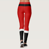 Funny Santa's Suit ~ Kerstmis Leggings (Achterkant)
