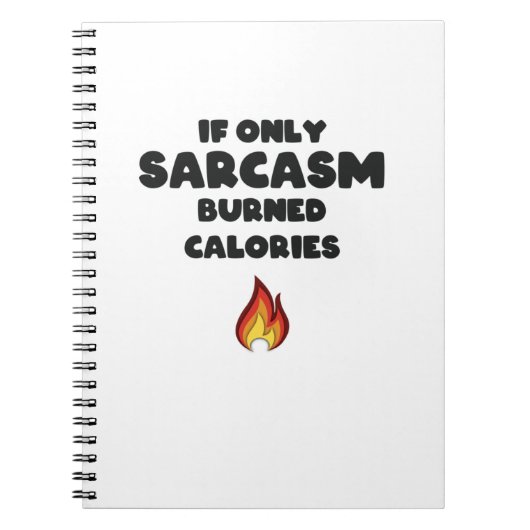 Funny Sarcasm citeert Tiener Mannen Sarcastisch Notitieboek (Voorkant)