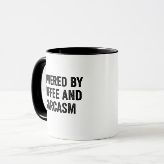 Funny Sarcasm Coffee Mug | Coworker Gift (Devant gauche)