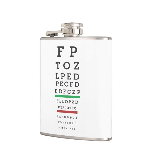 Funny Sarcasm Eye Exam Heupfles (Links)